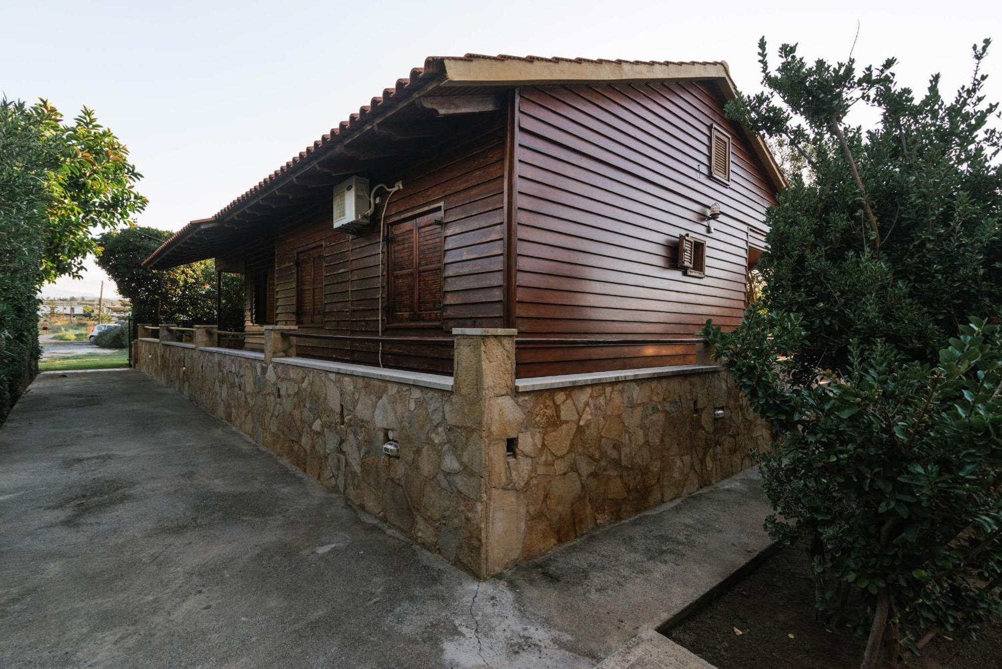 Vila Wooden Beach House Gerani  Exteriér fotografie