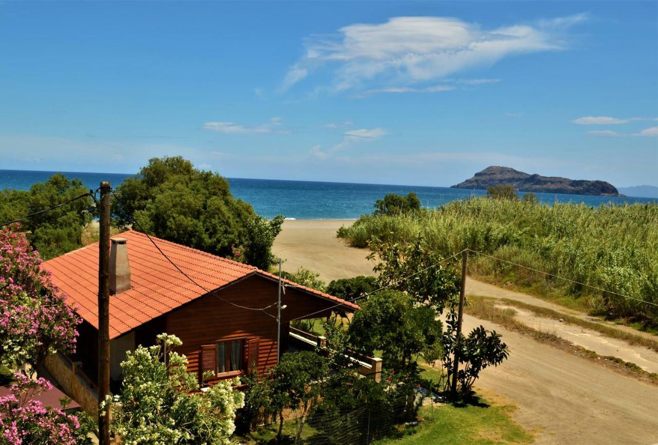 Vila Wooden Beach House Gerani  Exteriér fotografie